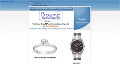 Desktop Screenshot of baumeswissjeweler.com
